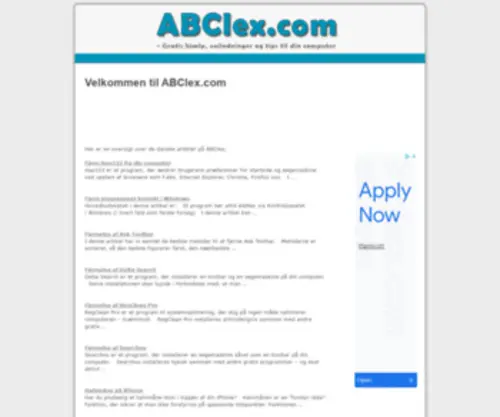 ABCLex.com(ABClex) Screenshot