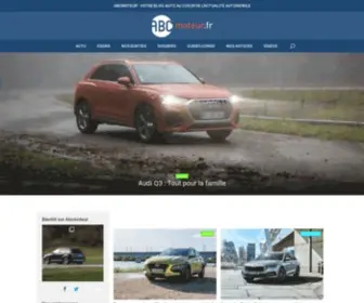 ABCMoteur.fr(Votre blog auto au coeur de l'actu automobile) Screenshot