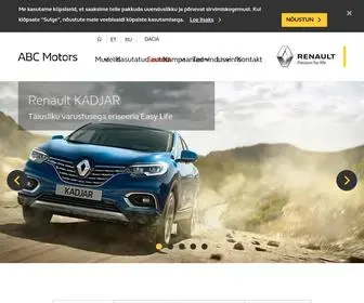 ABCMotors.ee(Abc Motors) Screenshot