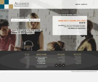 ABCN.com(Serviced Office Space and Virtual Offices) Screenshot