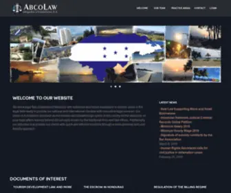 ABCOlaw.com(Abogados y Consultores) Screenshot