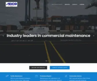 ABCOmaintenance.com(Industry Leading Commercial Maintenance) Screenshot