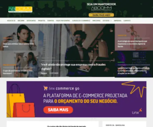 ABCOmm.com.br(Associação Brasileira de Comércio Eletrônico) Screenshot