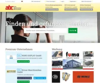 ABCOnline.de(Lieferantensuchmaschine) Screenshot