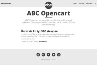 ABCOpencart.com(ABC Opencart) Screenshot