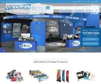 ABCOtogo.com(ABCOtoGO Tampa Bay's digital printing service) Screenshot