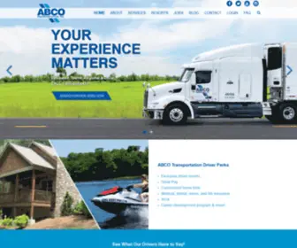 ABCOtransportation.com(Truck Driving Jobs) Screenshot