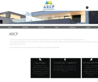 ABCP-Couverture.fr(ACBP est une entreprise de gouttiere et pliage automatisé basée dans le nord) Screenshot