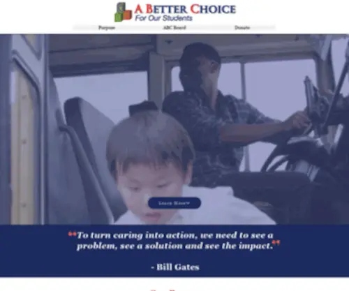 ABCPac.org(A Better Choice for Students (ABC)) Screenshot