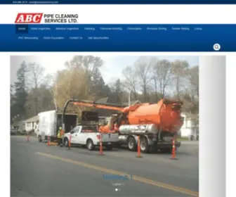 ABCPipecleaning.com(Sewer Maintenance and Rehabilitation) Screenshot