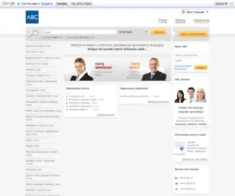 ABCPL.pl(Popyt, oferty, katalog firm, b2b) Screenshot
