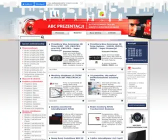 ABCPrezentacJi.pl(Projektory Warszawa) Screenshot