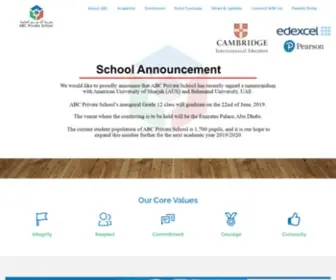 ABCPrivateschool.com(Что) Screenshot