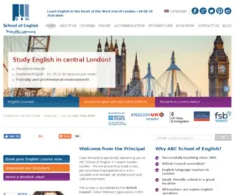 ABCSchool.co.uk(ABC School of English) Screenshot