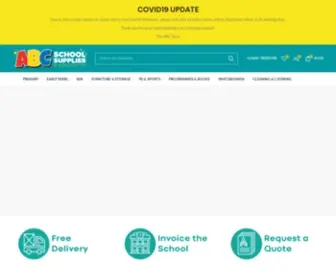 ABCSchoolsupplies.ie(Abc school supplies) Screenshot