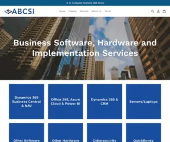 ABCSiStore.com(Computer Systems) Screenshot