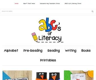 ABCSofliteracy.com(ABC's of Literacy) Screenshot