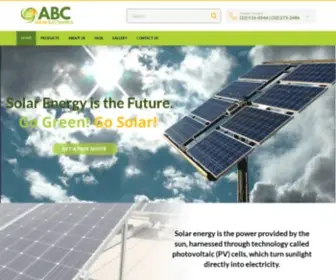 ABCSolarelectronics.com(ABC Solar Electronics) Screenshot