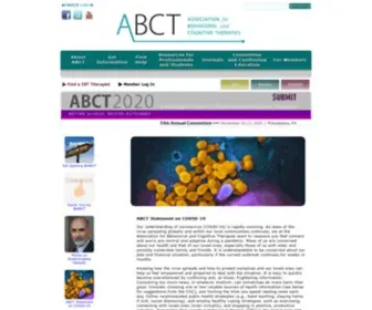 ABCT.org(What is Cognitive) Screenshot