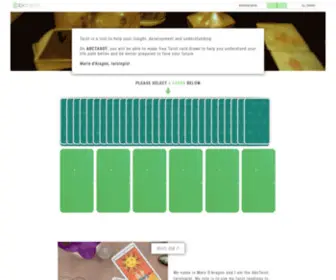 ABCTarot.com(Free Online Tarot reading) Screenshot
