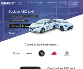 ABCTaxisnorwich.co.uk(ABC Taxis) Screenshot