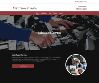 ABCTireandautoinc.com(Auto Mechanic Pinellas Park) Screenshot