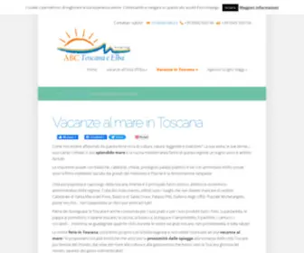 ABCToscana.com(Vacanze al mare in Toscana) Screenshot