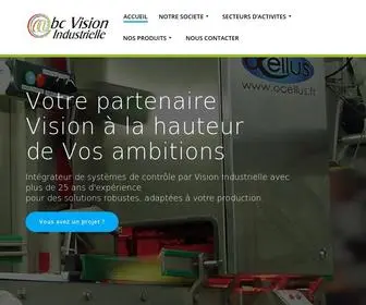 ABCVision.info(Abc Vision Industrielle) Screenshot