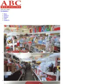 ABCWholesalers.co.za(ABC Wholesalers) Screenshot