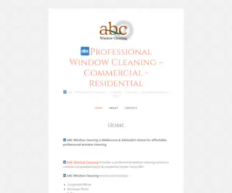 ABCWindowcleaning.com.au(Professional Window Cleaning) Screenshot