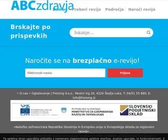 ABCZdravJa.si(ABC zdravja) Screenshot