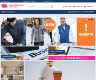 Abdallah-GMBH.de(Abdallah Werbemittel) Screenshot