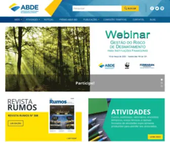 Abde.org.br(Associação Brasileira de Desenvolvimento) Screenshot