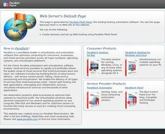 Abdecor.co.za(Default Parallels Plesk Panel Page) Screenshot