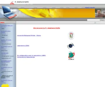 Abdelhamid-Djeffal.net(Abdelhamid Djeffal) Screenshot