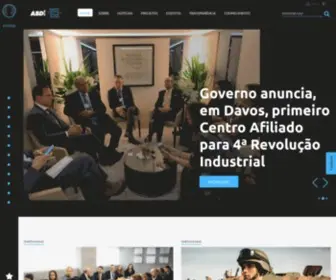 Abdi.com.br(Agência Brasileira de Desenvolvimento Industrial Setor de Indústrias Gráficas (SIG)) Screenshot