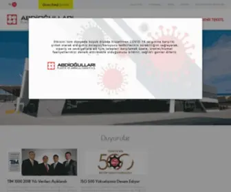 Abdiogullari.com(Abdioğulları) Screenshot