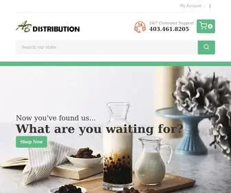 Abdistribution.ca(AB Distribution) Screenshot