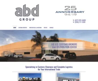 Abdlogistics.com(Customs Brokerage) Screenshot