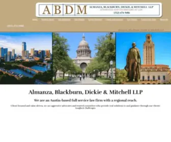 Abdmlaw.com(ABDM Law) Screenshot