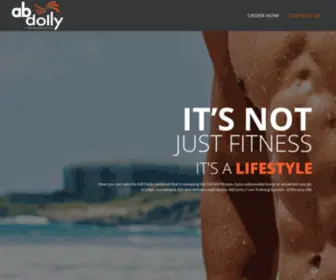 Abdolly.com(Circuit Train at home in just minutes a day. AbDolly gives you a total body workout) Screenshot