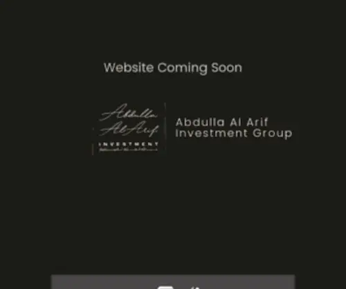 Abdullaalarifinvestment.ae(Abdulla Al Arif Investment) Screenshot