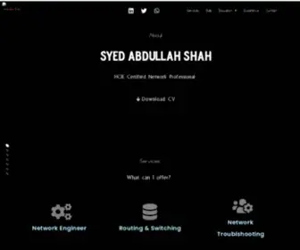 Abdullahshah.net(Abdullah Shah) Screenshot