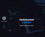 Abdulsametdogan.com Screenshot
