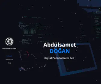 Abdulsametdogan.com(Dijital) Screenshot