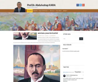 Abdulvahapkara.com(Abdulvahap KARA) Screenshot