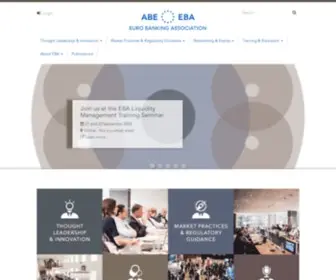 Abe-Eba.eu(EBA Association) Screenshot