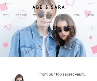 Abe-Sara.com(Abe & Sara) Screenshot