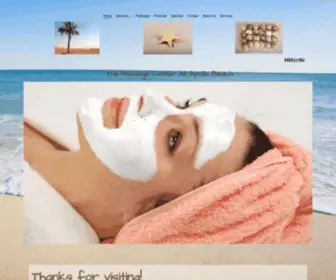 Abeachmassagecenter.com(Home) Screenshot