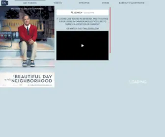 Abeautifulday-Tickets.ca(A Beautiful Day In The Neighborhood) Screenshot